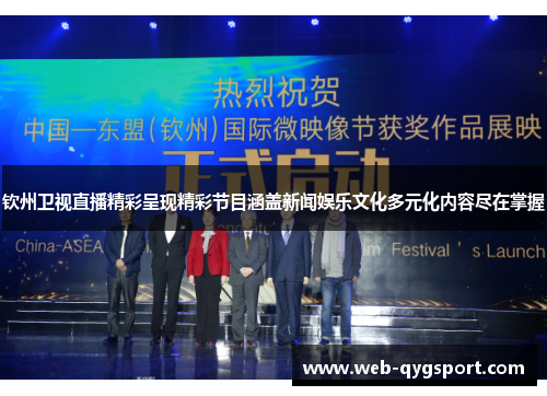 钦州卫视直播精彩呈现精彩节目涵盖新闻娱乐文化多元化内容尽在掌握